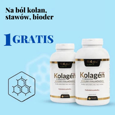 PROMOCJA 1+1 GRATIS: Najwyższej jakości kolagen z kwasem hialuronowym