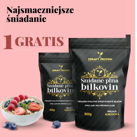 1+1 opakowanie GRATIS – Śniadanie bogate w białko, 900g