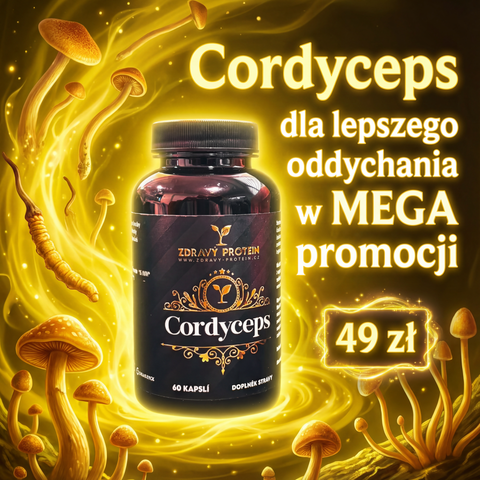 MEGA WYPRZEDAŻ: Kordyceps chiński dla zdrowych płuc i przeciw astmie