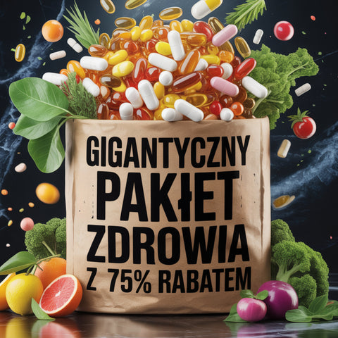 Gigantyczny pakiet pełen zdrowia z 75% rabatem