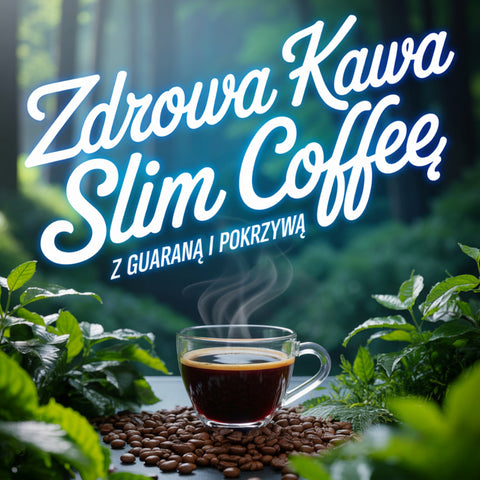 1+1 GRATIS Zdrowa kawa Slim Coffee z guaraną i pokrzywą