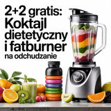 2+2 GRATIS: Koktajl dietetyczny i FATBURNER na odchudzanie