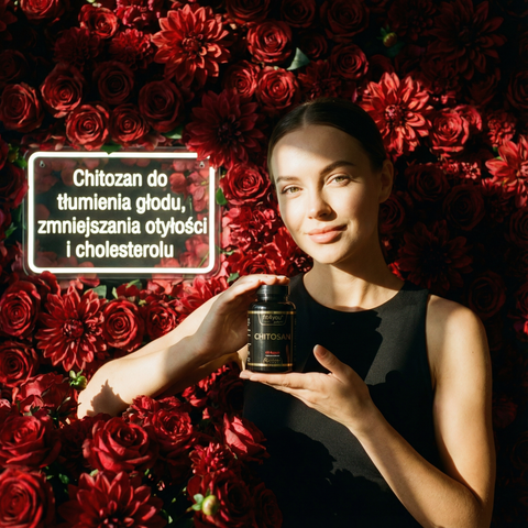 1+1 GRATIS: Chitozan do tłumienia głodu, zmniejszenia otyłości i cholesterolu