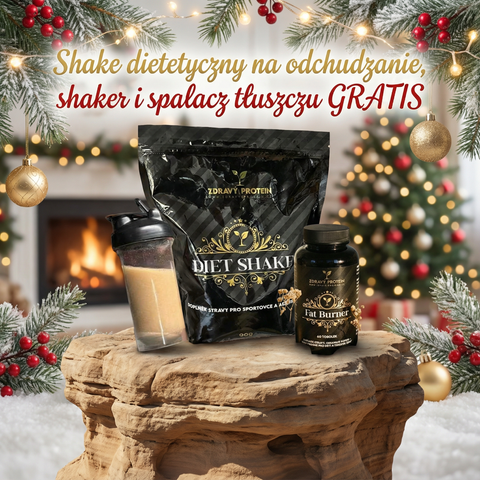 2 PREZENTY GRATIS: Diet Shake + FATBURNER + SHAKER